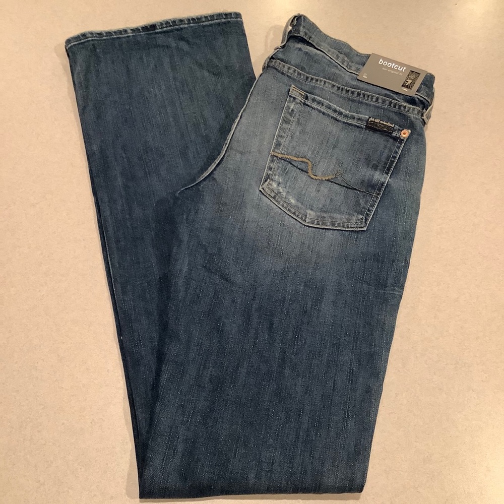 SOLDDD 7 For All Mankind Jeans Bootcut Distressed